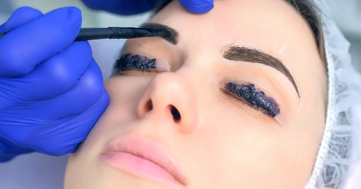 brow lamination by Albany Aesthetics in Stuart, FL